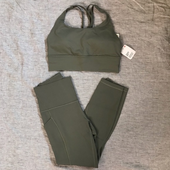 LLL Energy Longline Bra *mesh* (grey sage) - Picture 13 of 14